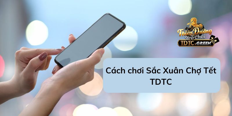 Sắc xuân chợ tết TDTC