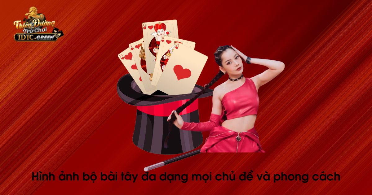 Hình ảnh bộ bài tây đa dạng mọi chủ đề và phong cách